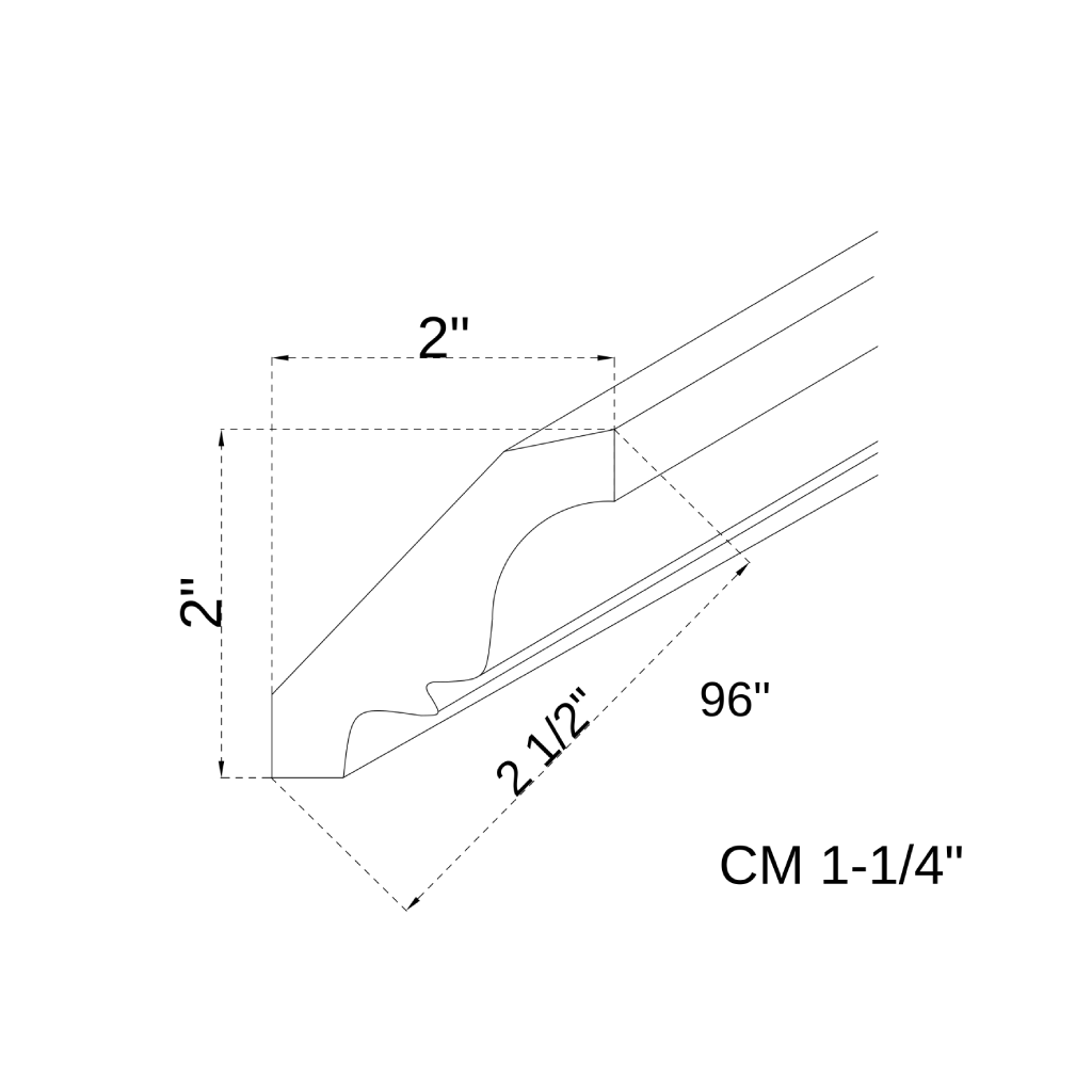 CM1-1/4" - Panels, Fillers and Trim