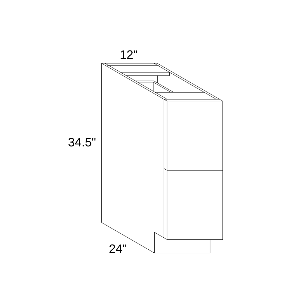 DB12-2 Base Two Drawers