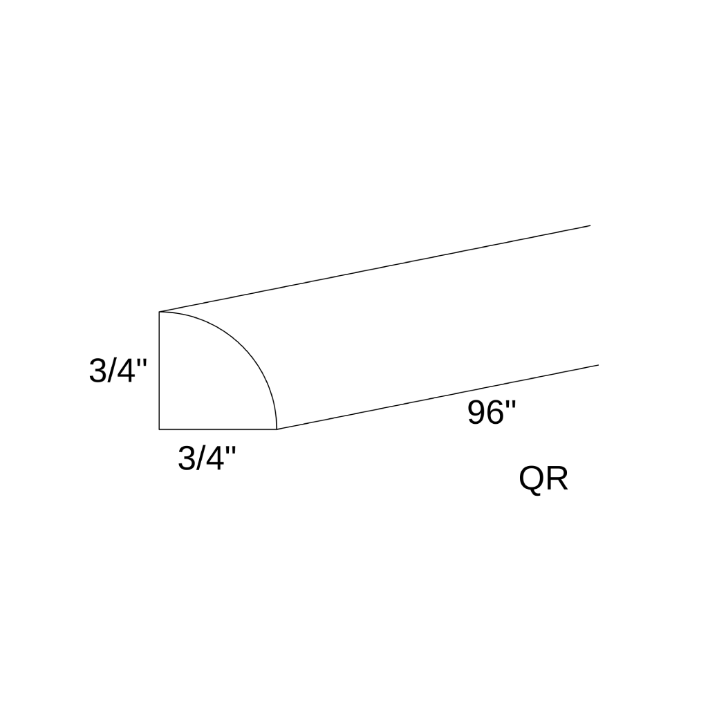 QR- Quarter round