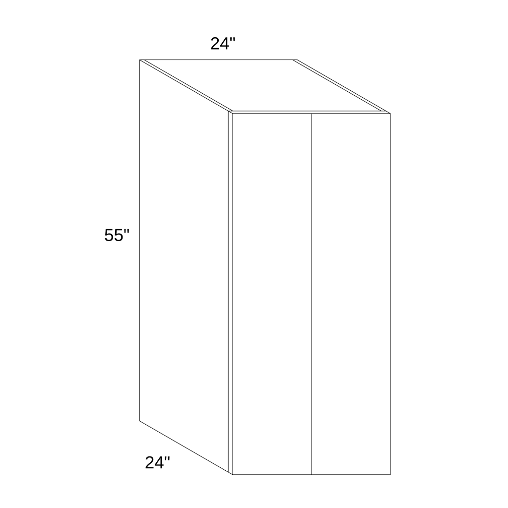 UT245524 - UTILITY PANTRY CABINET