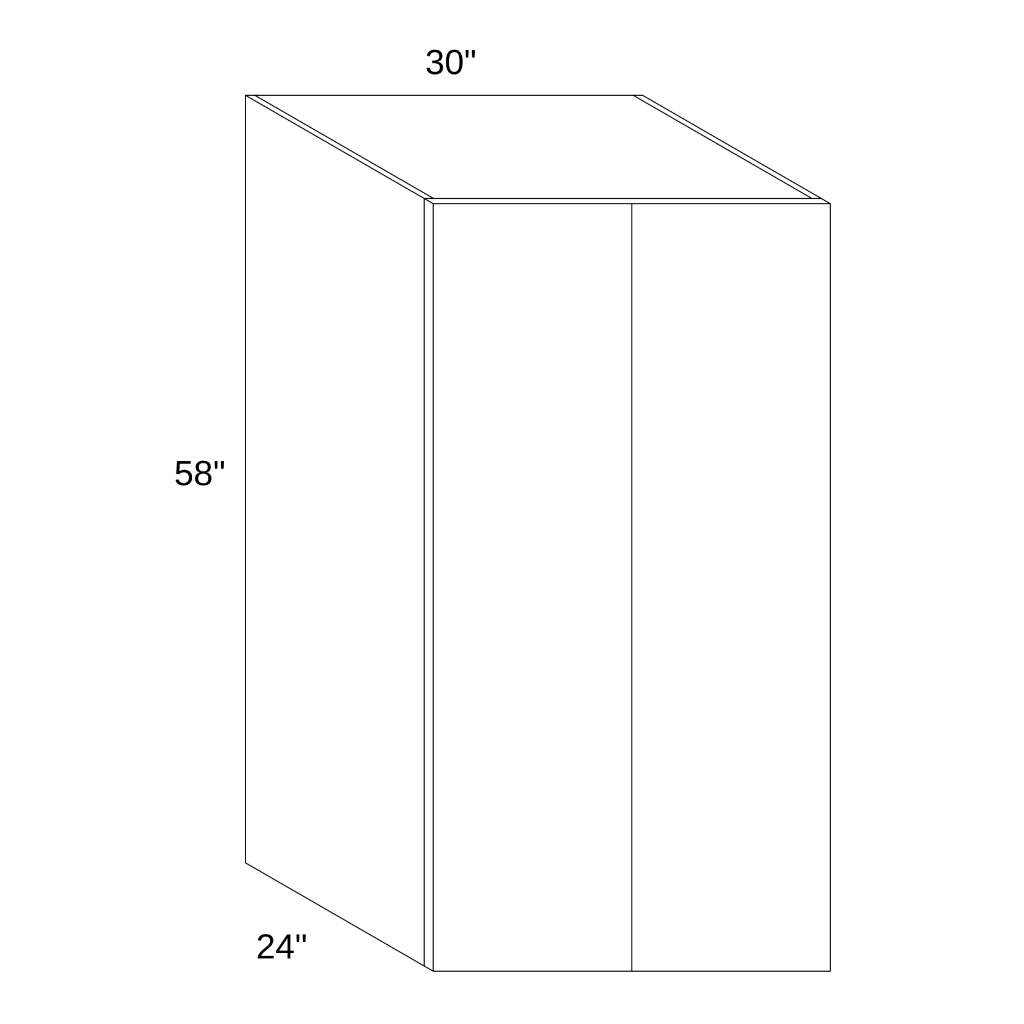 UT305824 - UTILITY PANTRY CABINET