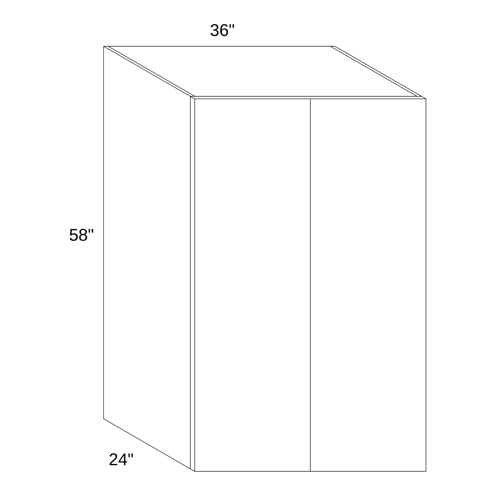 UT365824 - UTILITY PANTRY CABINET
