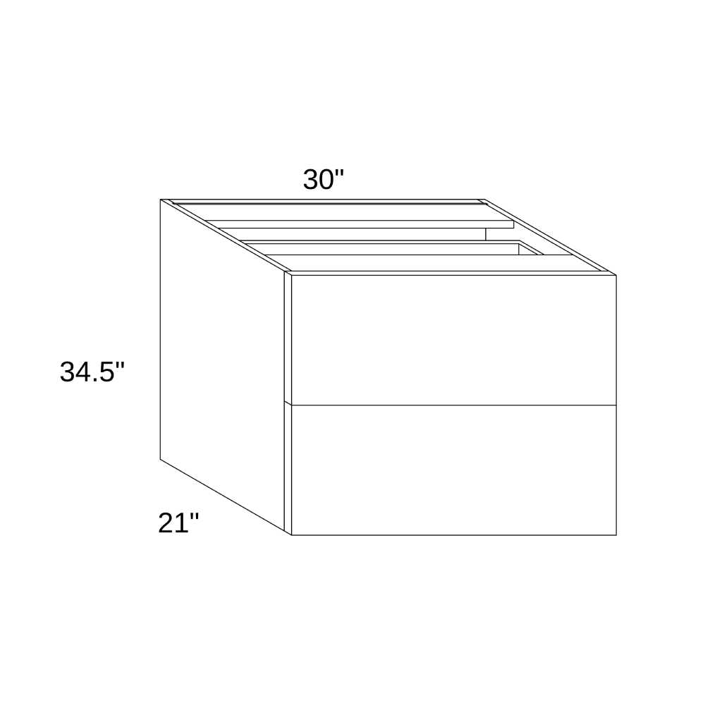 VFD30 - VANITY FLOATING CABINET