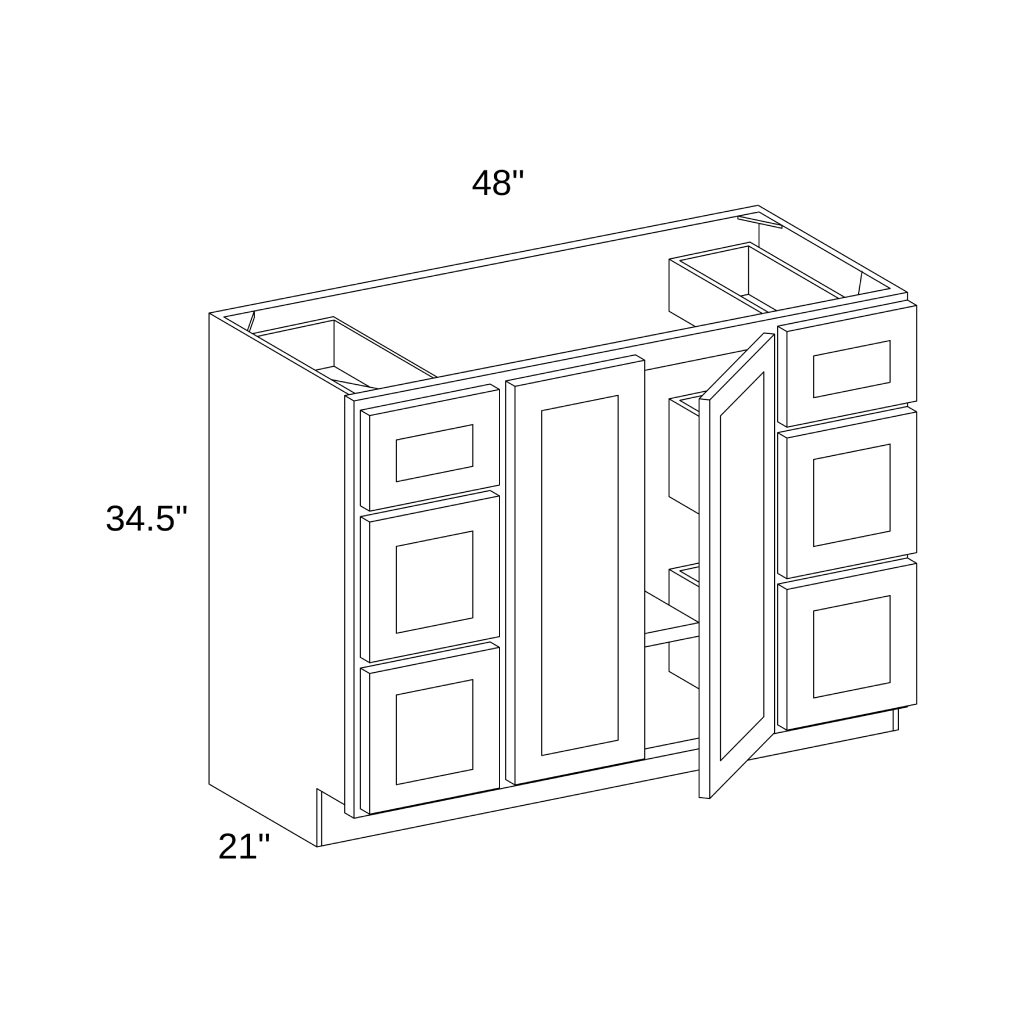 VSD4821 - VANITY CABINET