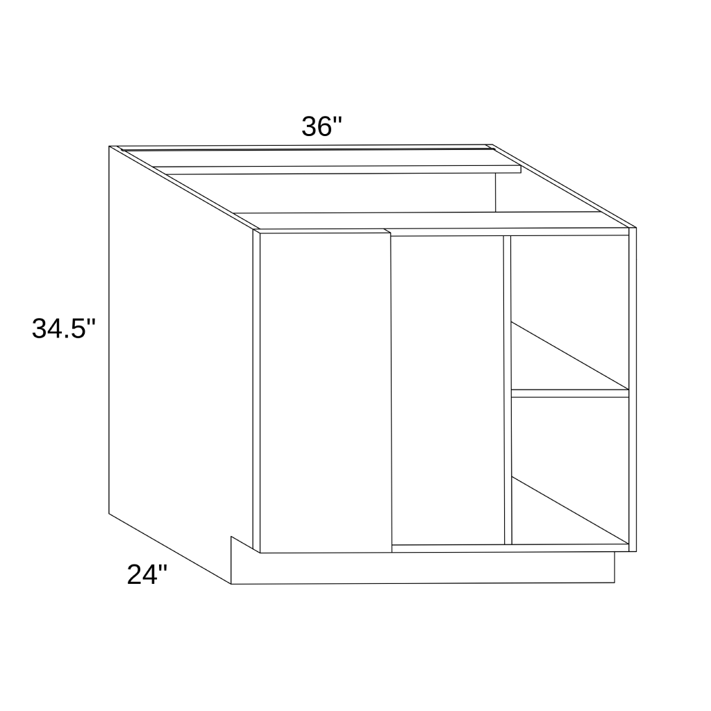 BBC36 - BASE BLIND CABINET