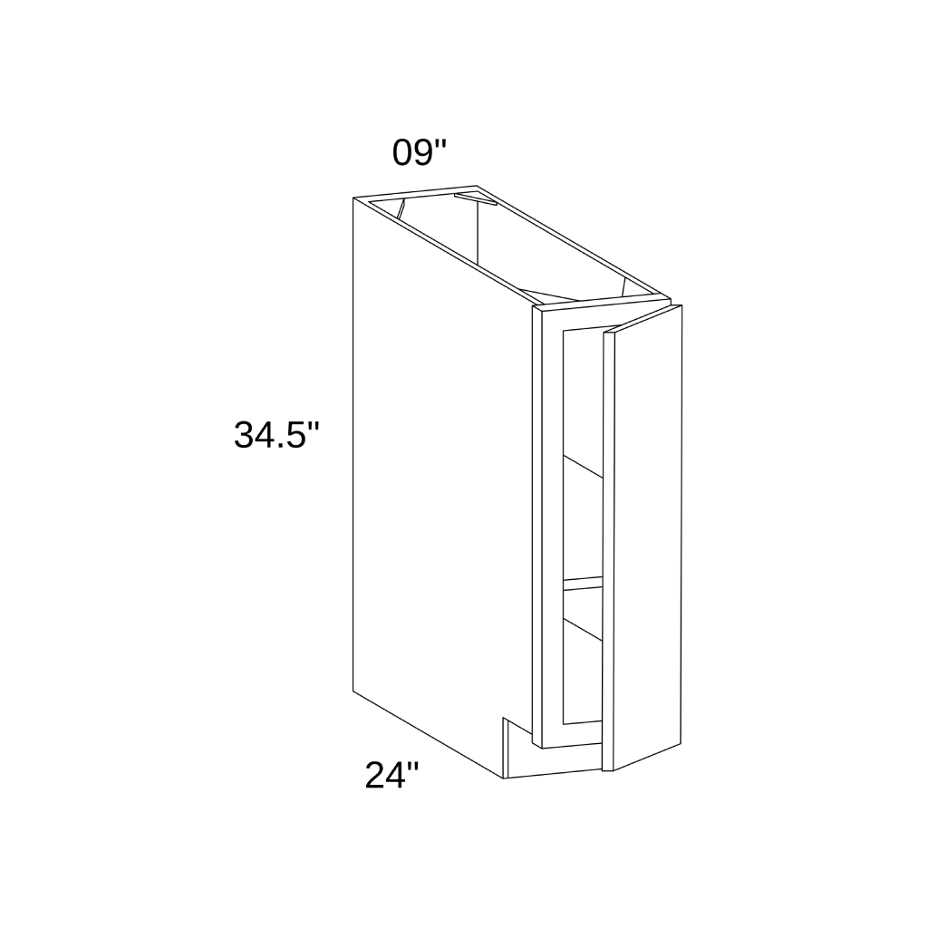 BFD09- Base Single Full Door