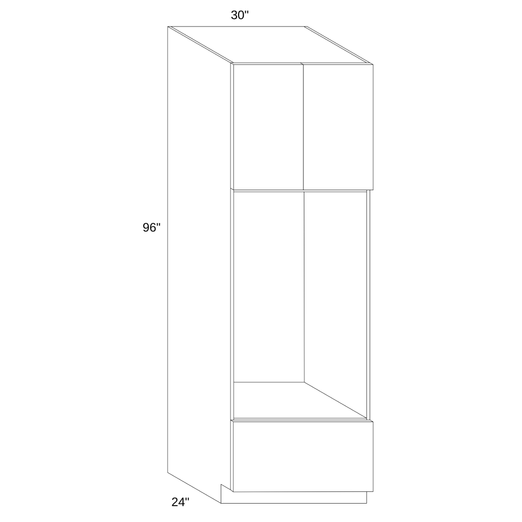 OV3096 - DOUBLE OVEN CABINET
