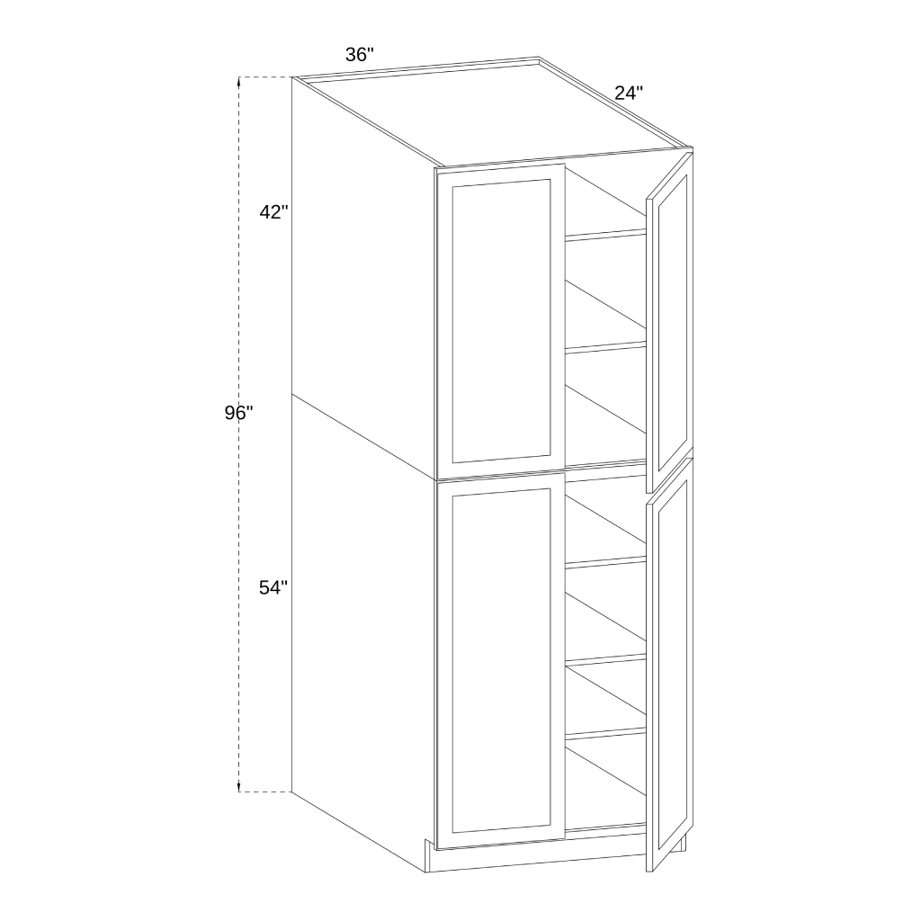 PC3696 - UTILITY PANTRY CABINET