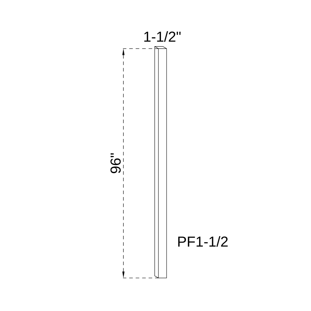 PF1.5 - Fillers 1.5?????W x 96"