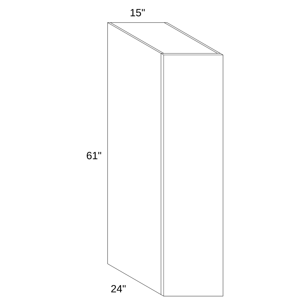 UT156124 - UTILITY PANTRY CABINET