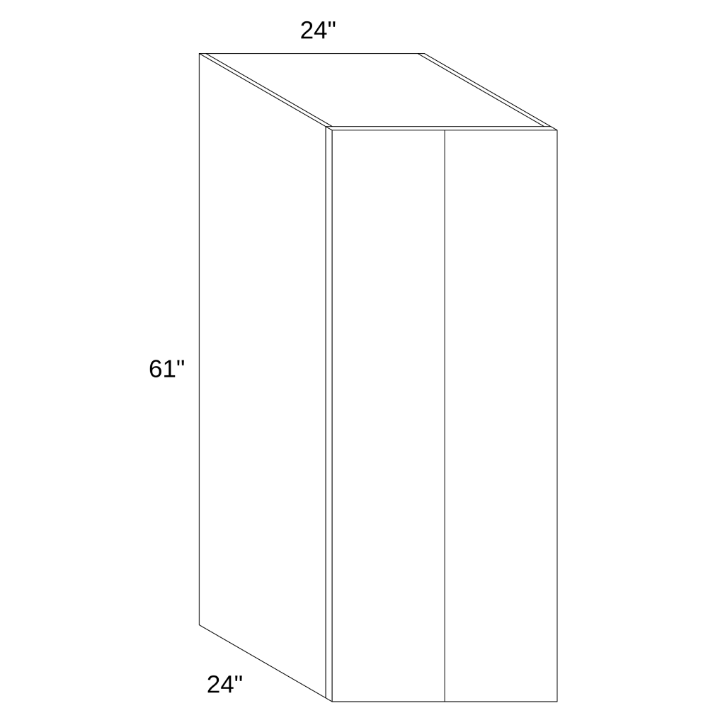 UT246124 - UTILITY PANTRY CABINET