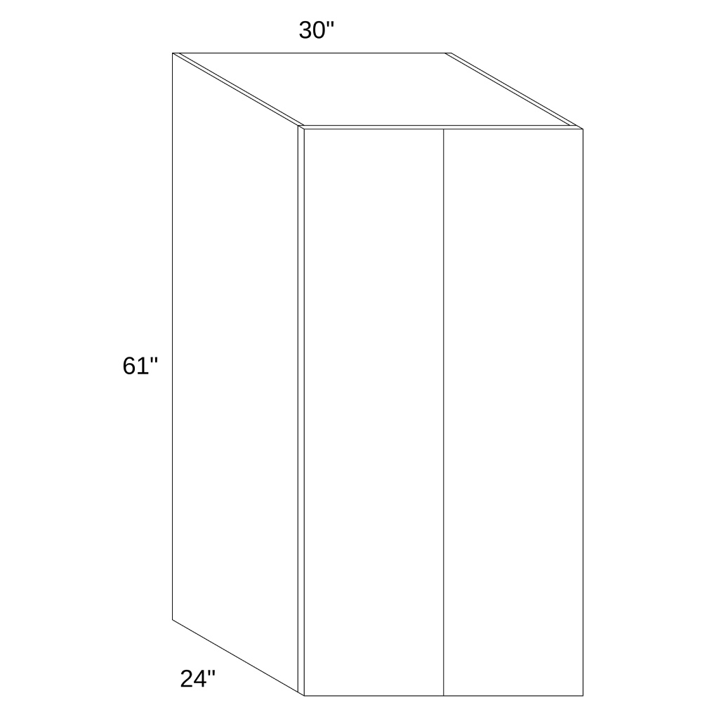 UT306124 - UTILITY PANTRY CABINET