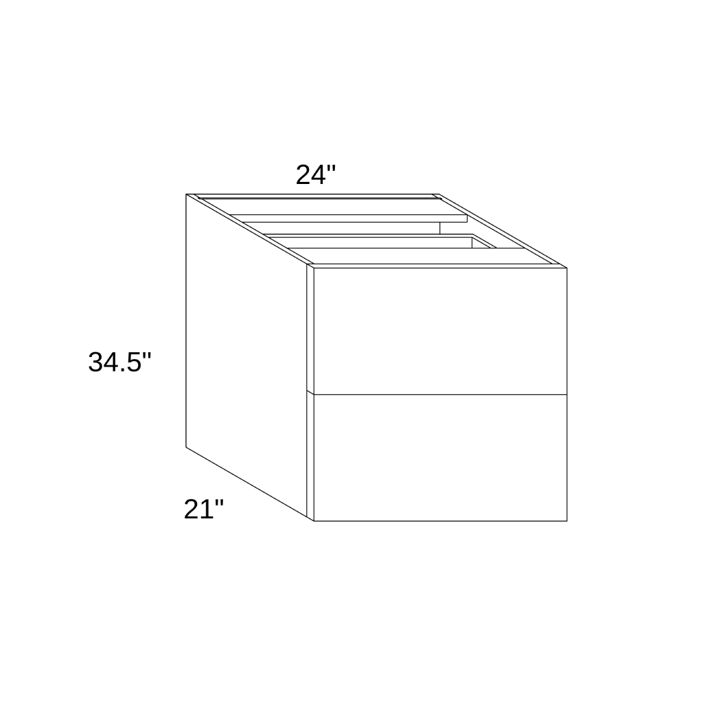 VFD24 - VANITY FLOATING CABINET