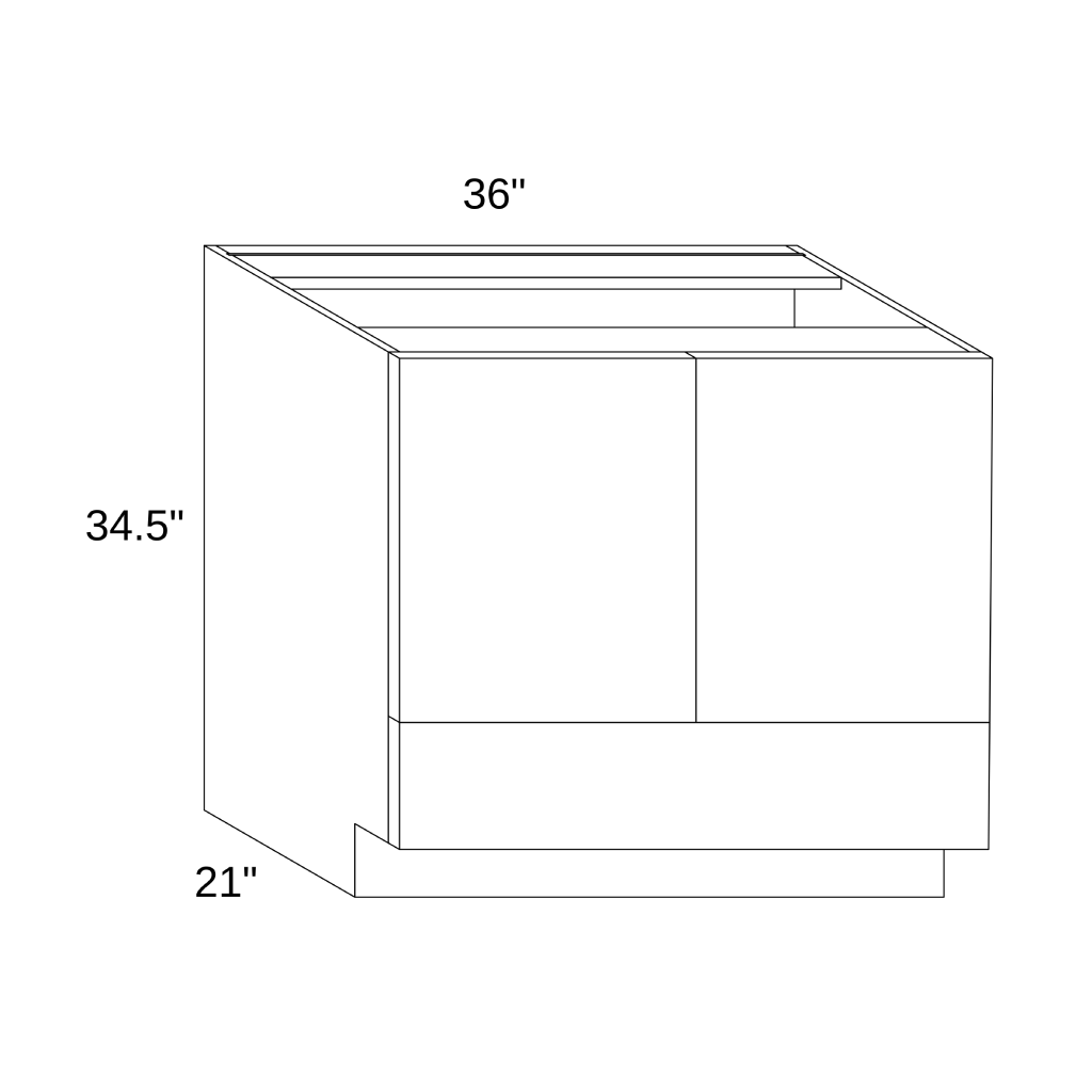 VSD3621 - VANITY CABINET