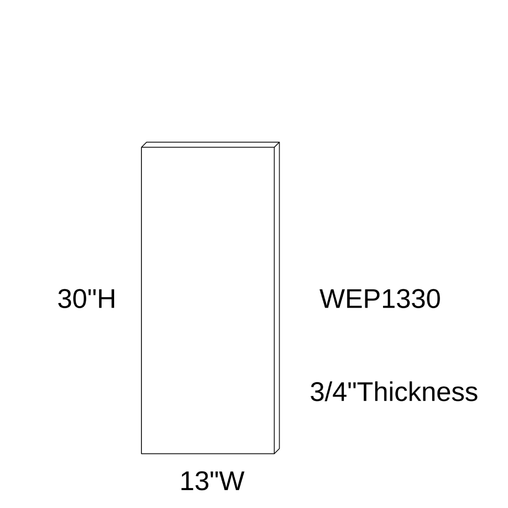 WEP1330- Panels, Fillers and Trim