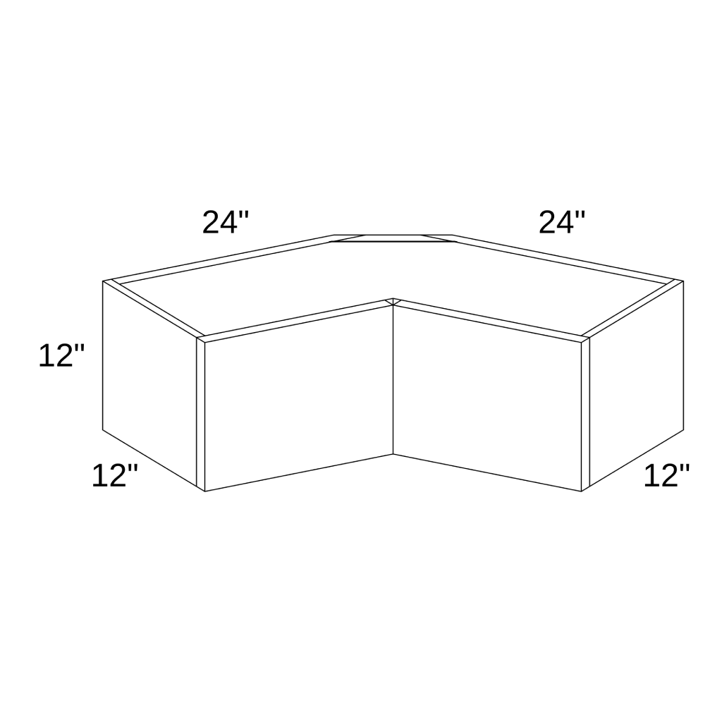 WER2412 - Wall Easy Reach Cabinets