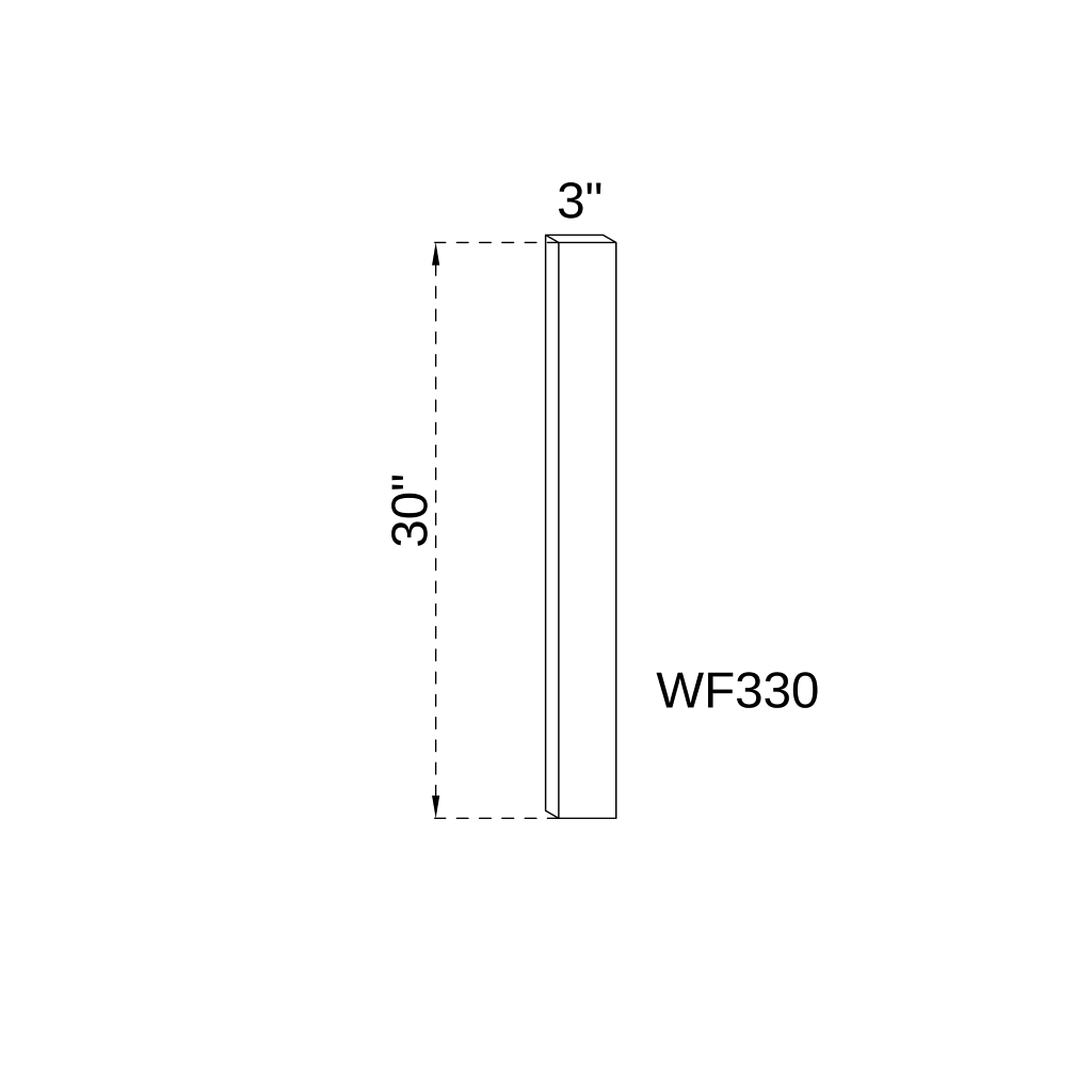 WF3x30 - Panels, Fillers and Trim
