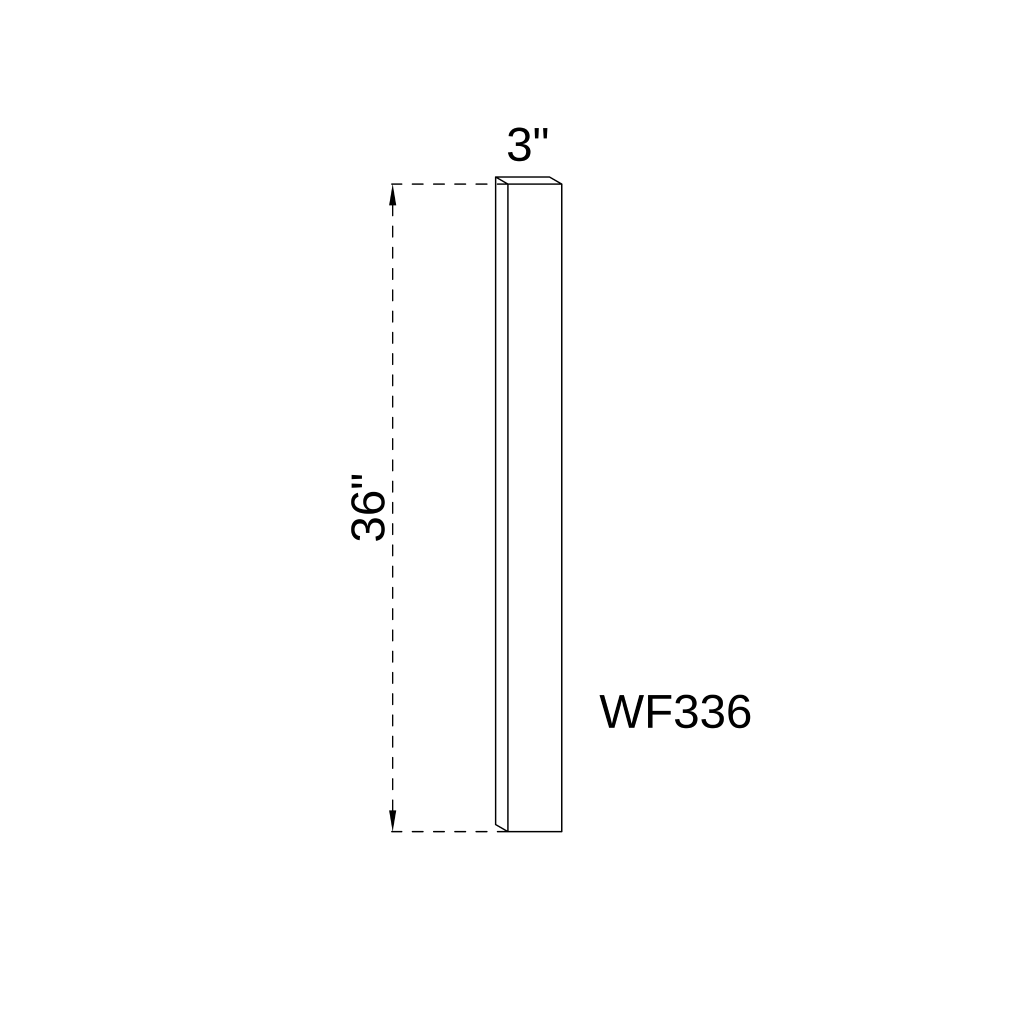 WF3x36 - Panels, Fillers and Trim